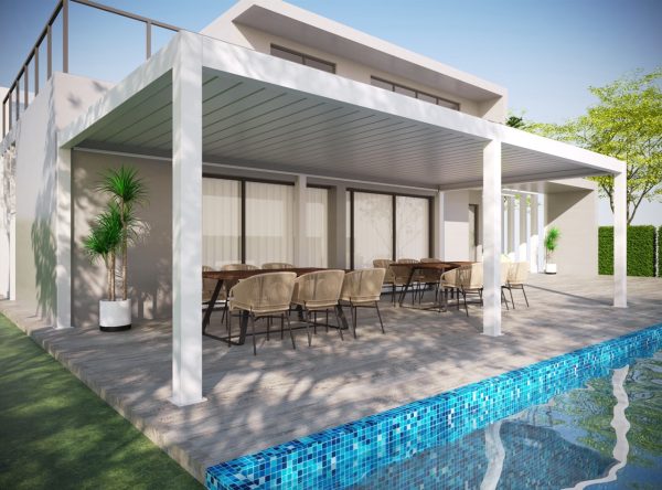 Pergola en aluminium