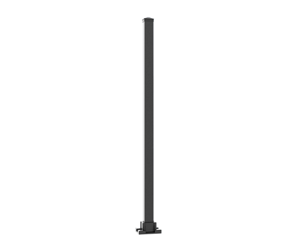 Poteau LUX 1 3/4 x 1 3/4