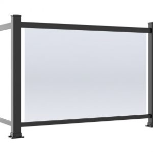 Rampe Moderne en verre Clair