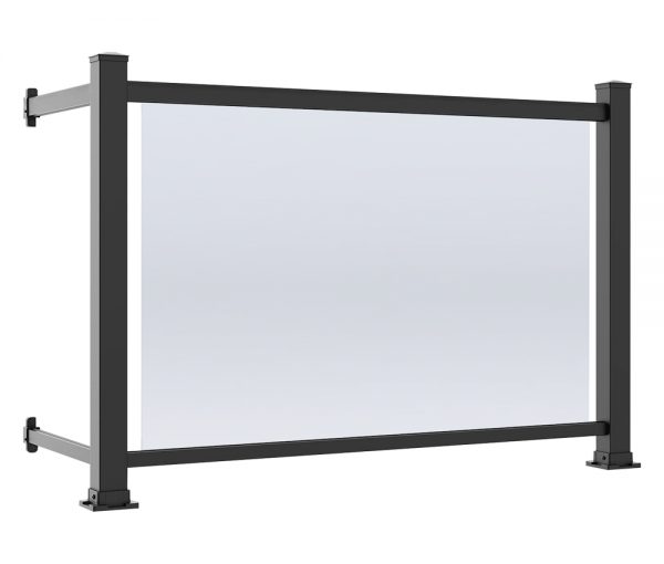 Rampe Moderne en verre Clair